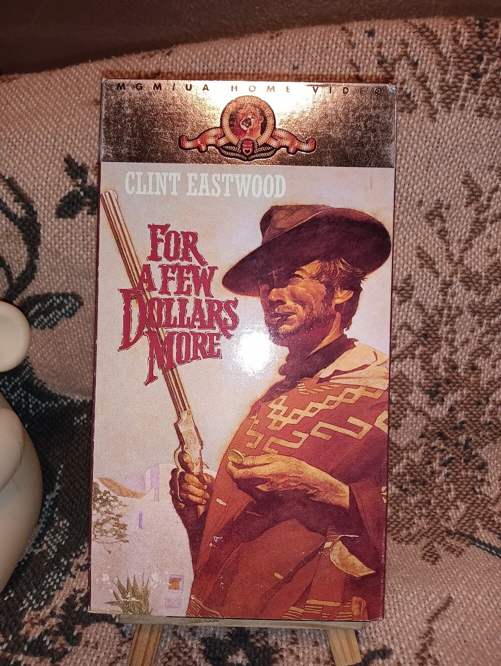 For a Few Dollars More VHS 1989 MGM Cowboy Western Clint Eastwood